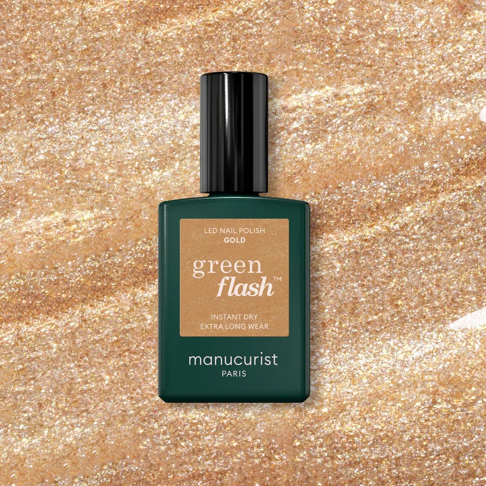 manucurist-green-flash-gold-glitter-gel-nagellack image 1