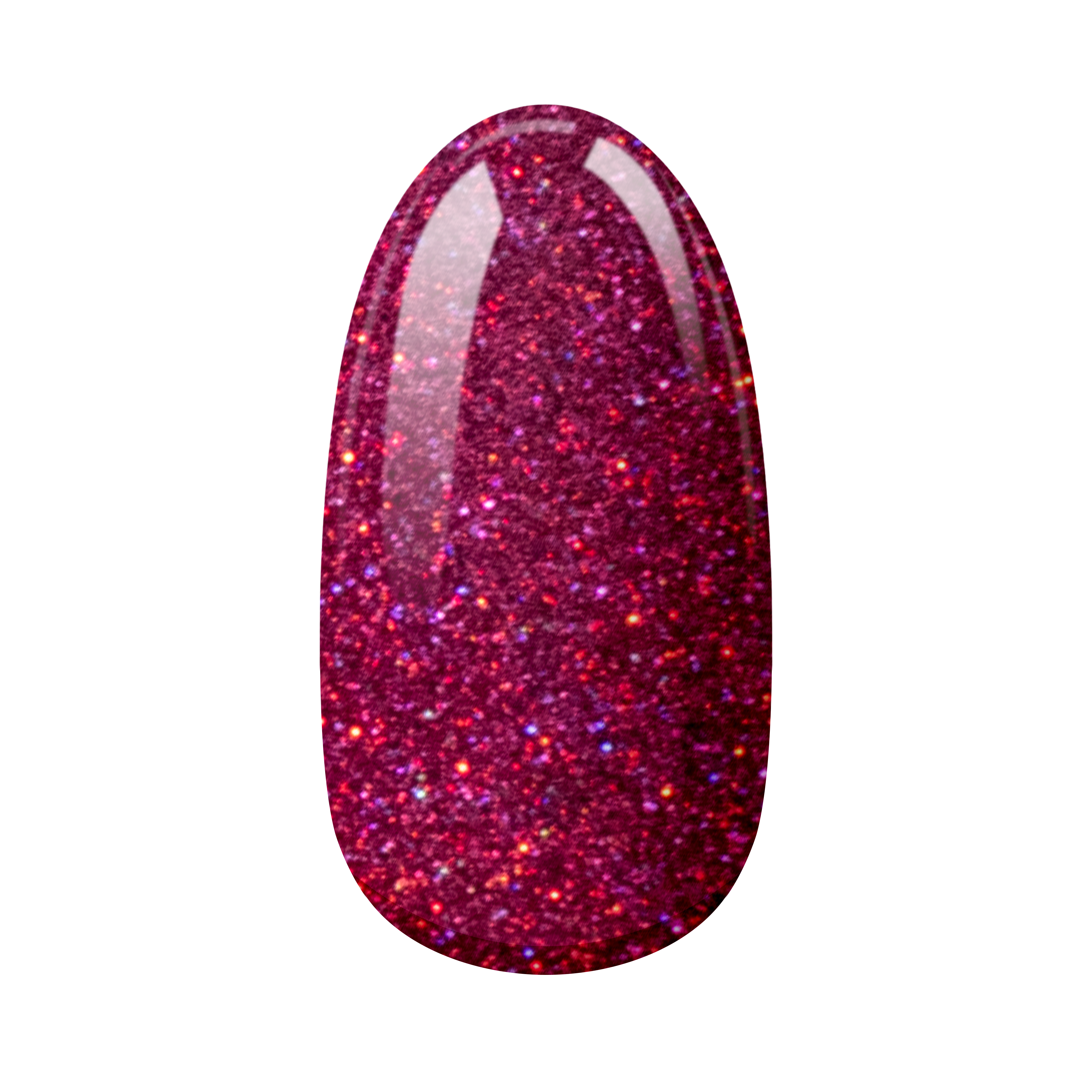 miss-sophie-red-beryl-uv-gel-wraps-intensivrot-mit-glitzer image 2