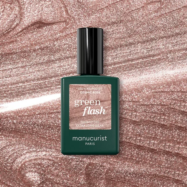 manucurist-green-flash-cosmic-rose-gel-nagellack-champagner-rosa-schimmer image 1