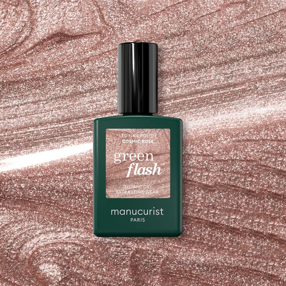 manucurist-green-flash-cosmic-rose-gel-nagellack-champagner-rosa-schimmer image 1