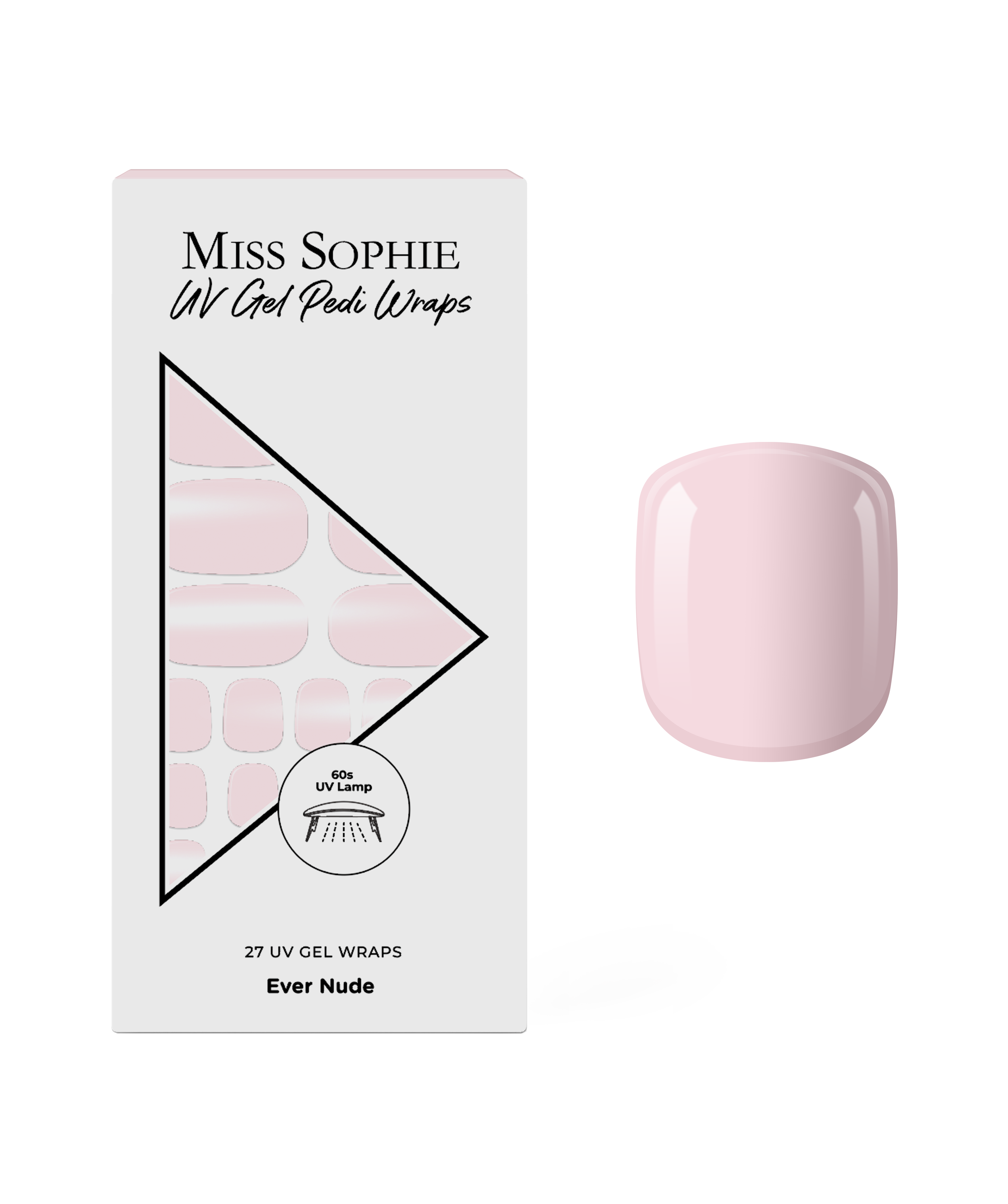 miss-sophie-ever-nude-uv-pedicure-uv-gel-wraps image 1