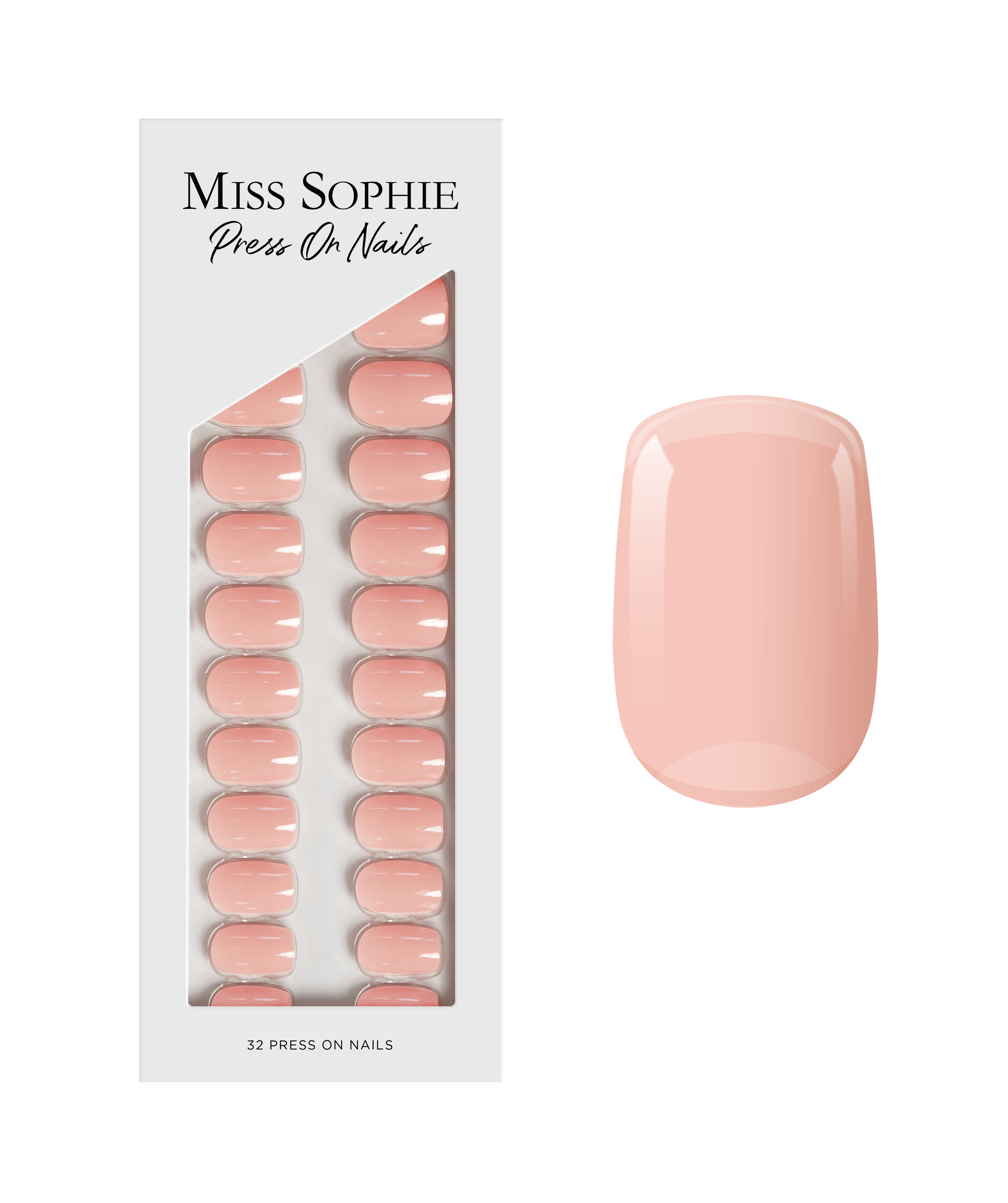 miss-sophie-make-me-blush-press-on-nails-short-square image 1