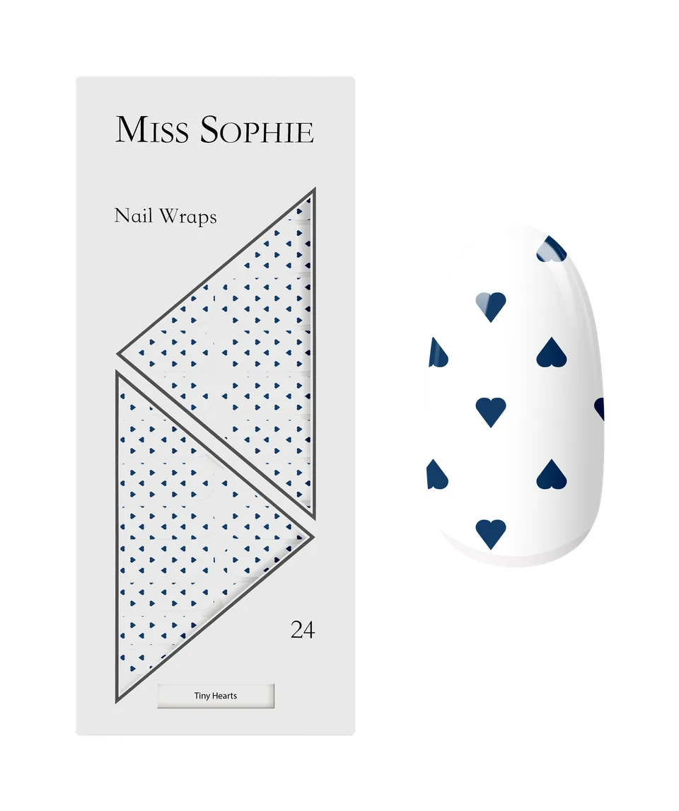 miss-sophie-tiny-hearts-nagelfolien-weiss-mit-navy-mini-herzen image 1