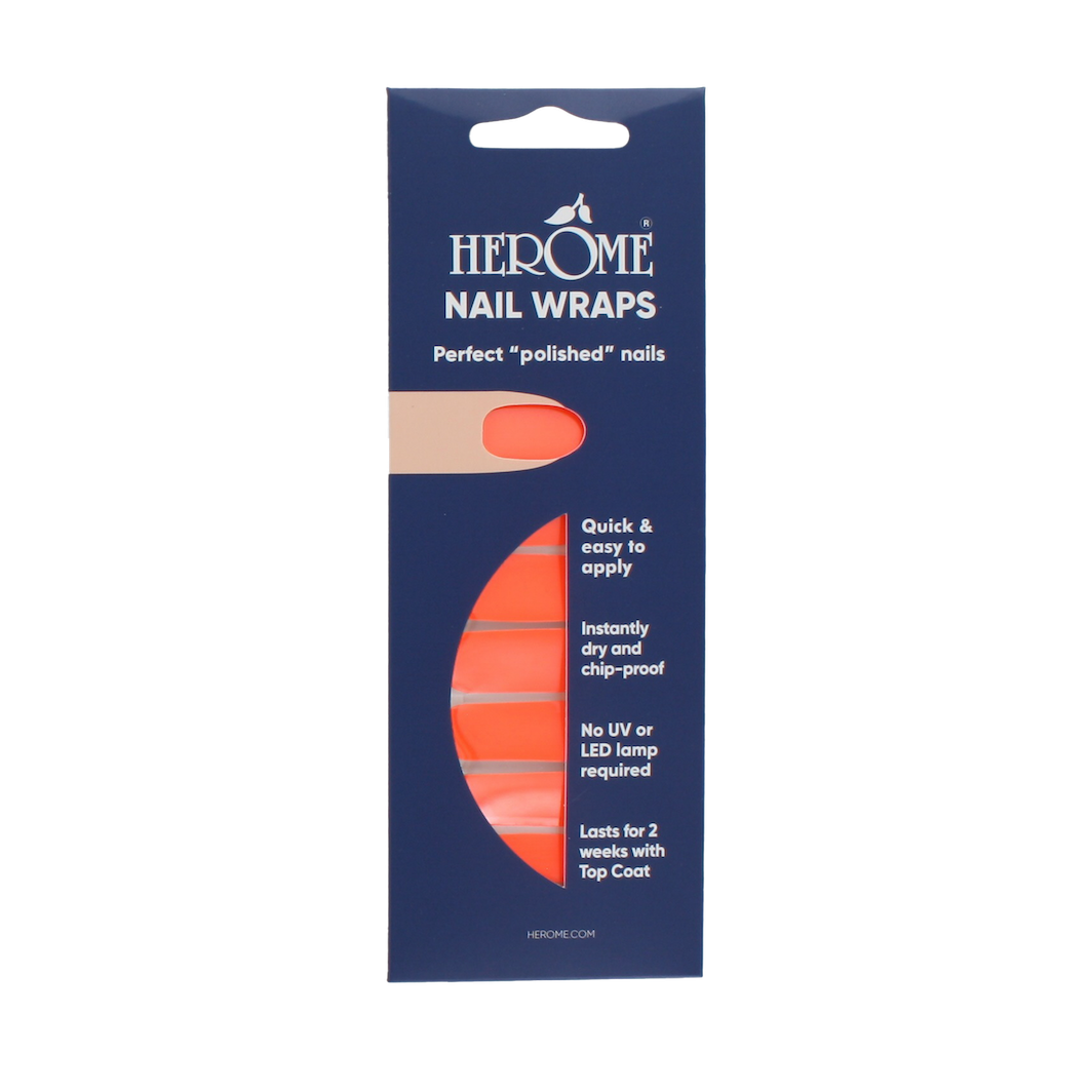 her-me-nagelfolien-neon-tangerine-nail-wraps image 1