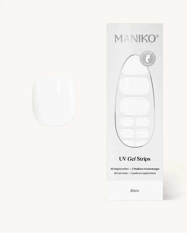 maniko-blanc-uv-pedi-gel-strips image 1