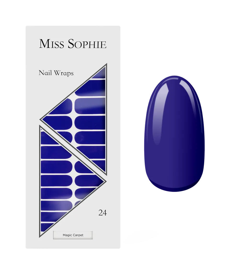 miss-sophie-magic-carpet-nail-wraps-dunkelblau-lila-selbstklebend image 1
