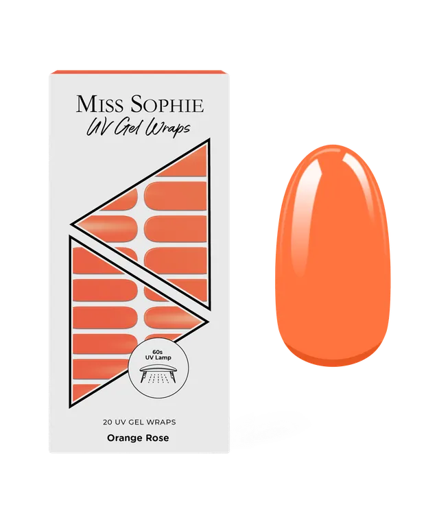 miss-sophie-orange-rose-uv-gel-wraps-neon-orange image 1