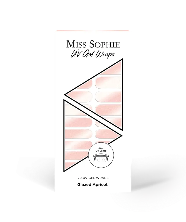 miss-sophie-glazed-apricot-uv-gel-wraps image 1