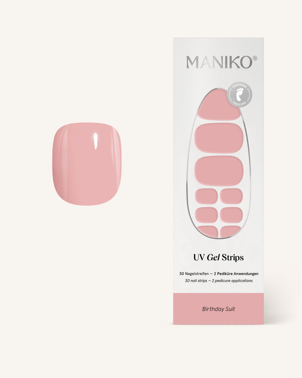 maniko-birthday-suit-uv-pedi-gel-strips image 1