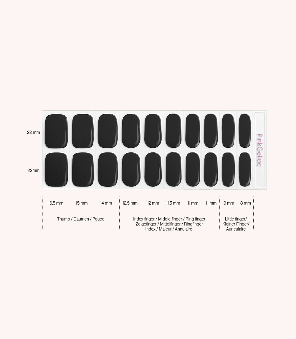 pink-gellac-024-jet-black-gel-nail-stickers-manicure image 4
