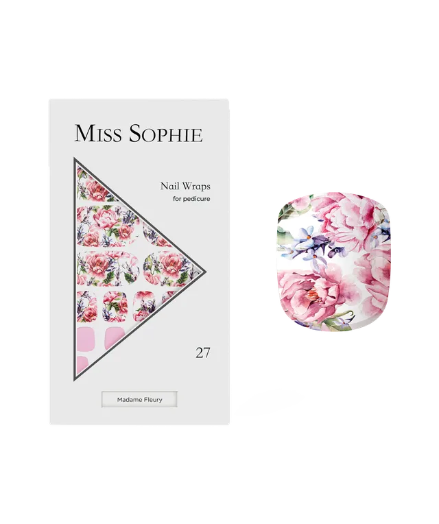 miss-sophie-madame-fleury-pedicure-nail-wraps image 1