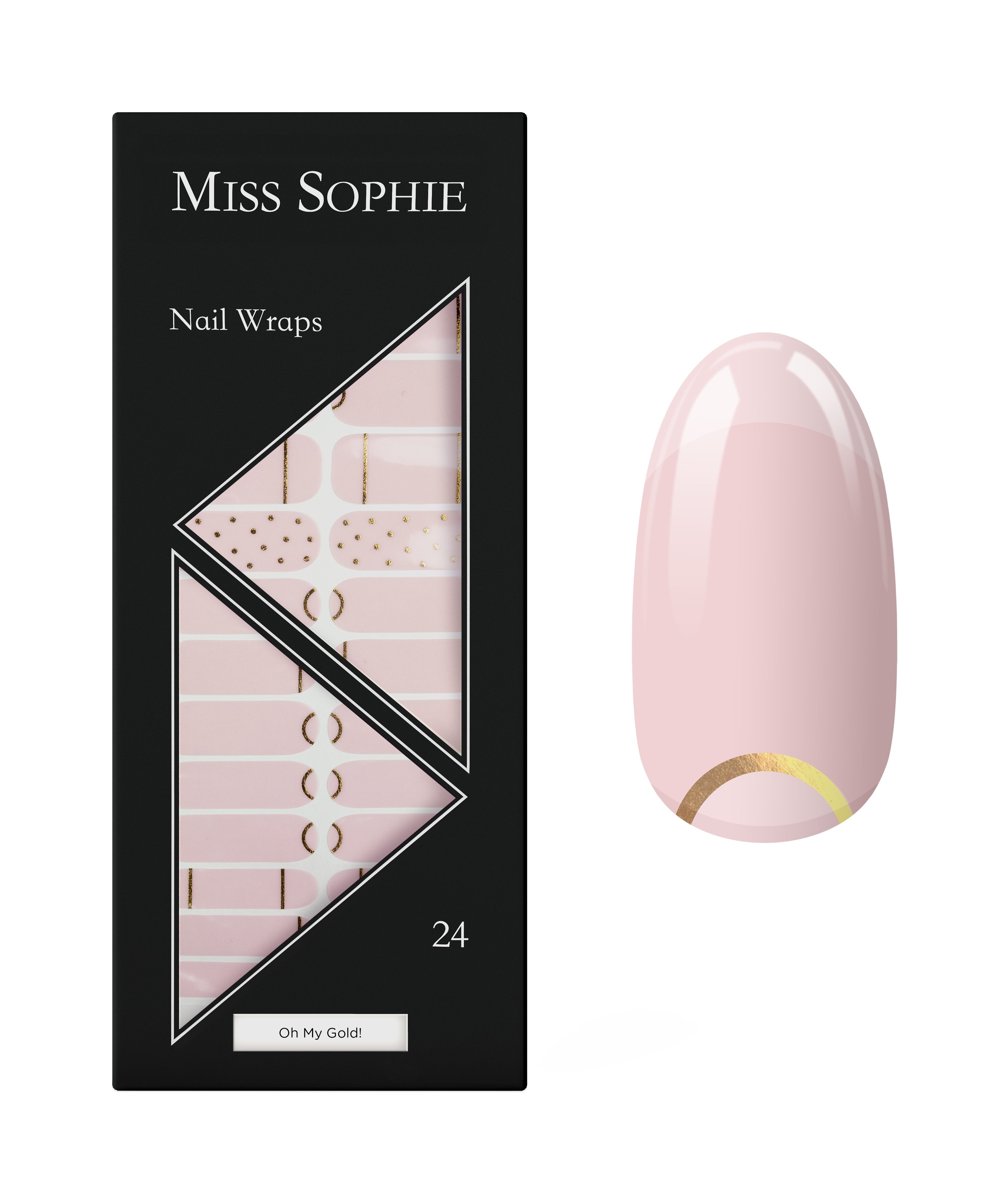 miss-sophie-oh-my-gold-nagelfolien-ros-transparent-mit-gold image 1