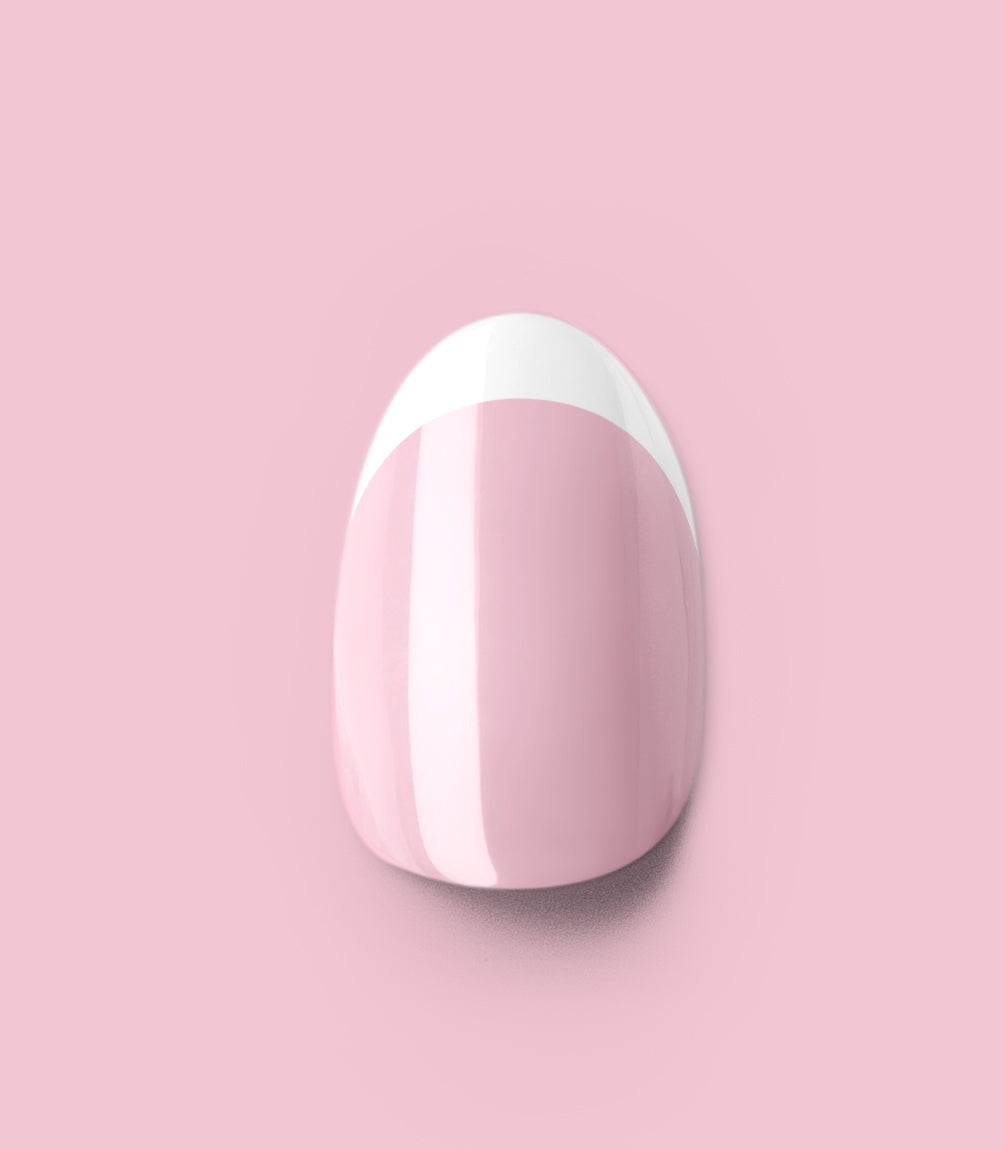 pink-gellac-2001-classic-french-press-on-nails-rund-kurz image 2