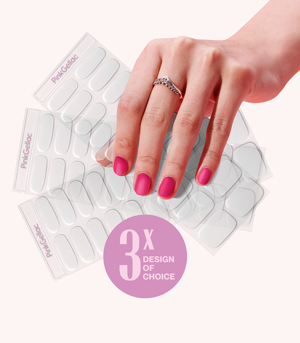 pink-gellac-3er-set-gel-sticker-nail-art-designs image 1