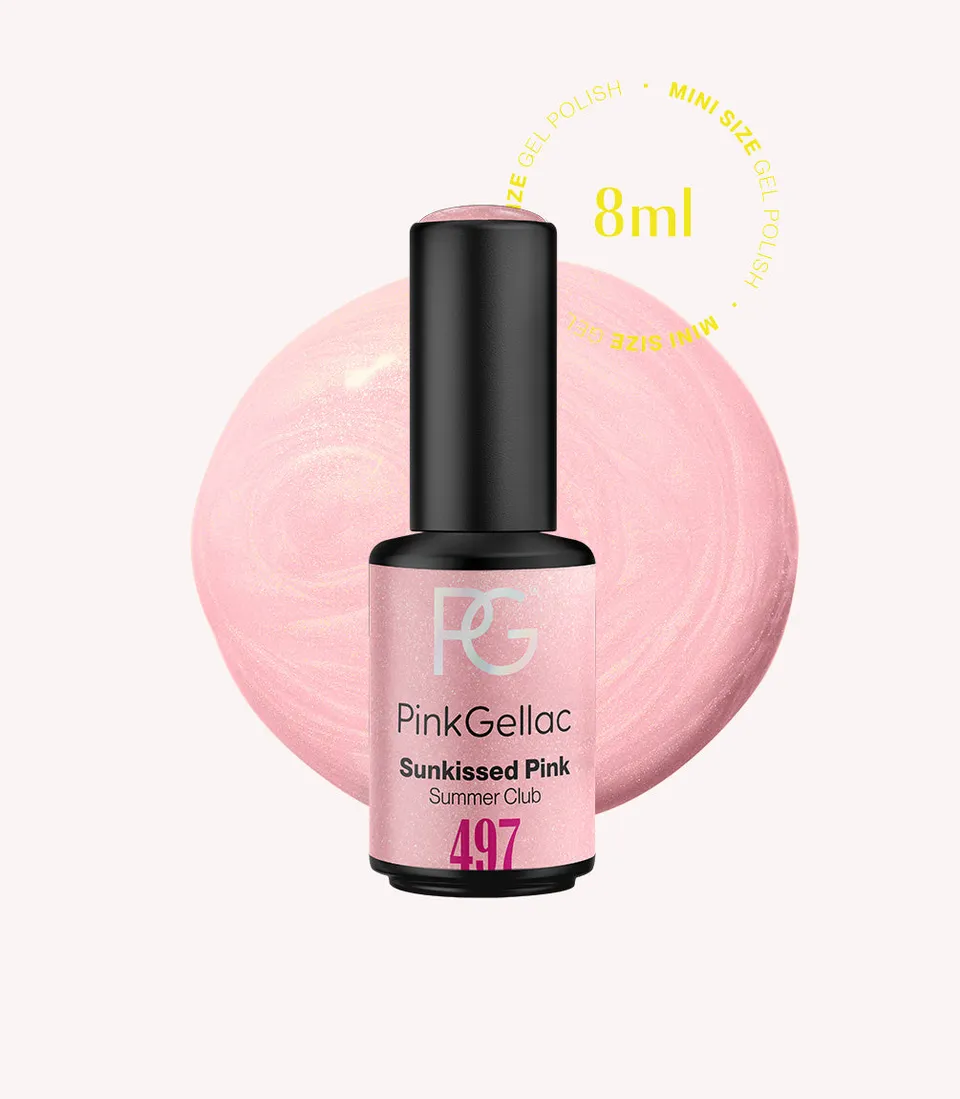 pink-gellac-497-sunkissed-pink-gel-nagellack-8ml image 1
