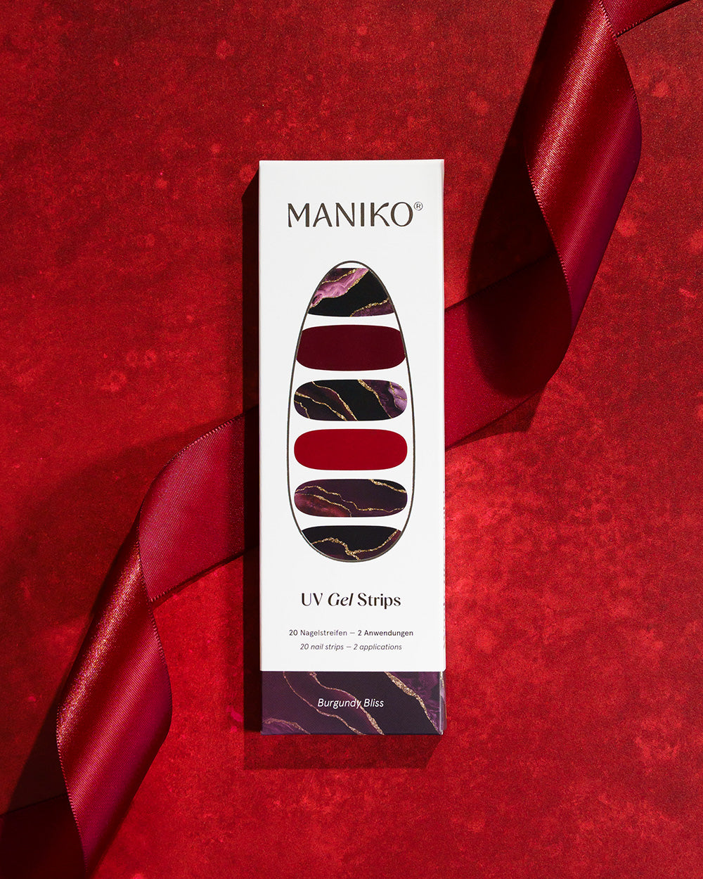 maniko-burgundy-bliss-uv-gel-strips image 5