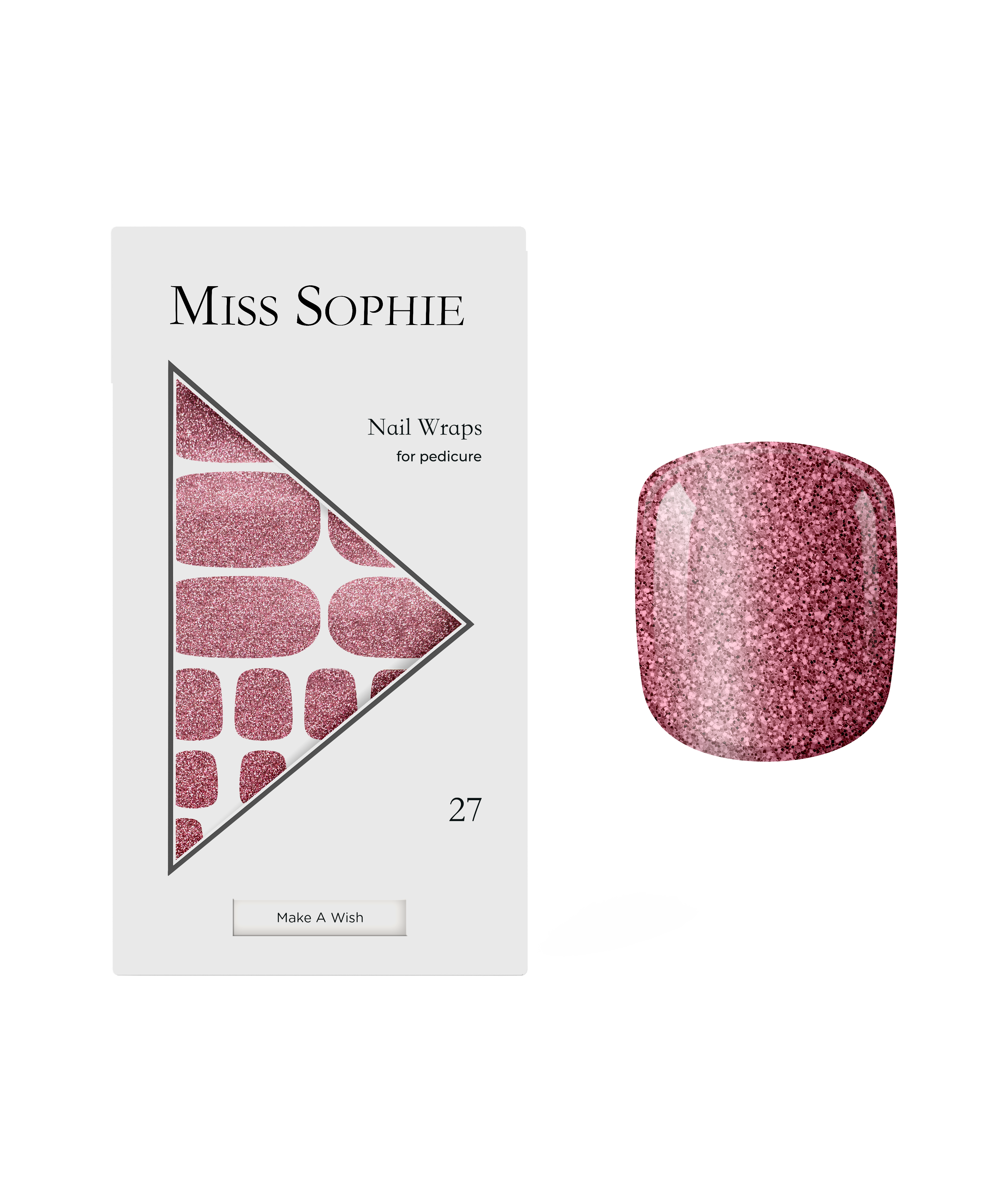 miss-sophie-make-a-wish-pedicure-nail-wraps image 1