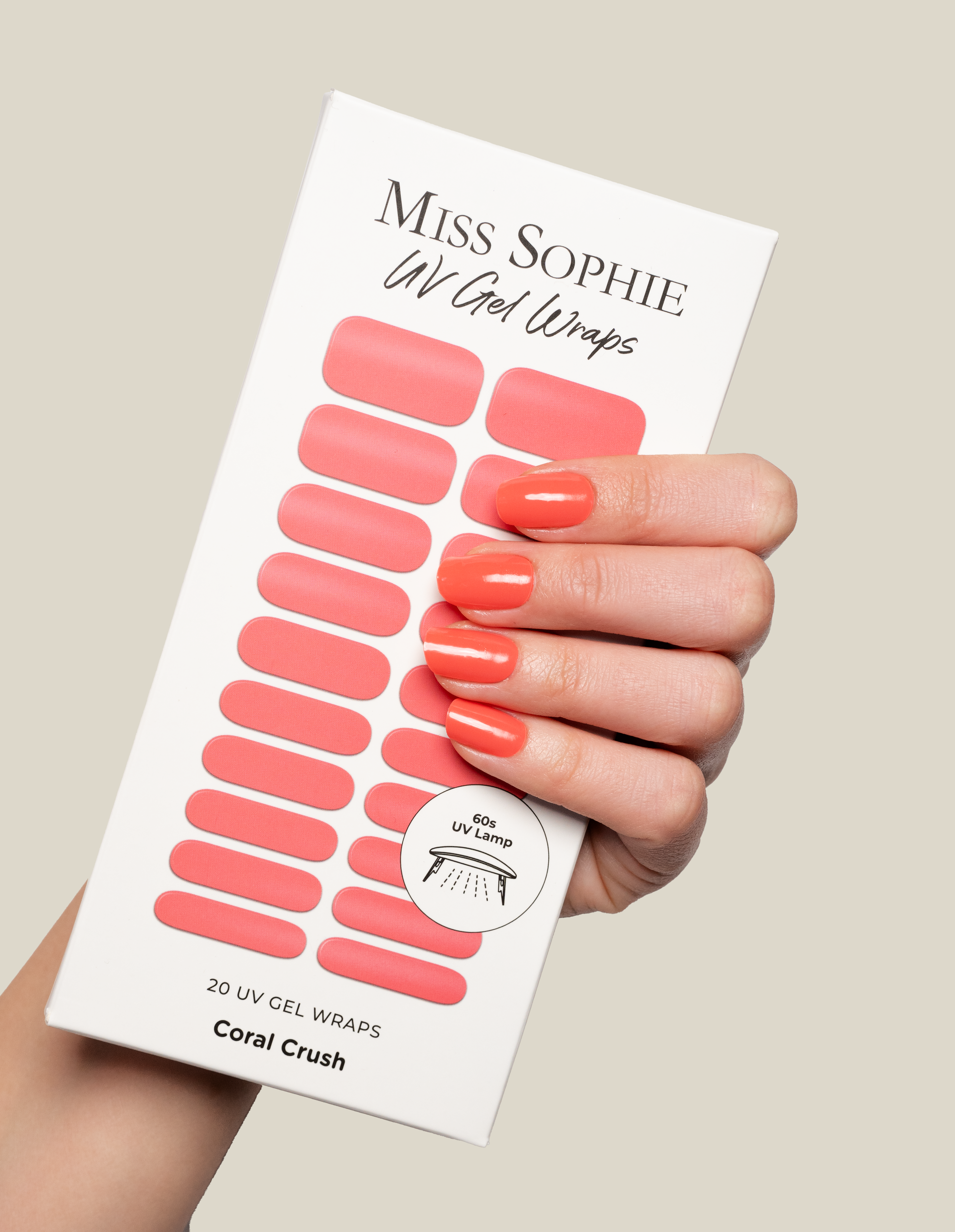 miss-sophie-coral-crush-uv-gel-wraps image 3