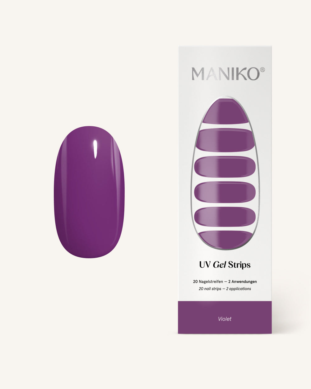 maniko-violet-uv-uv-gel-strips image 1