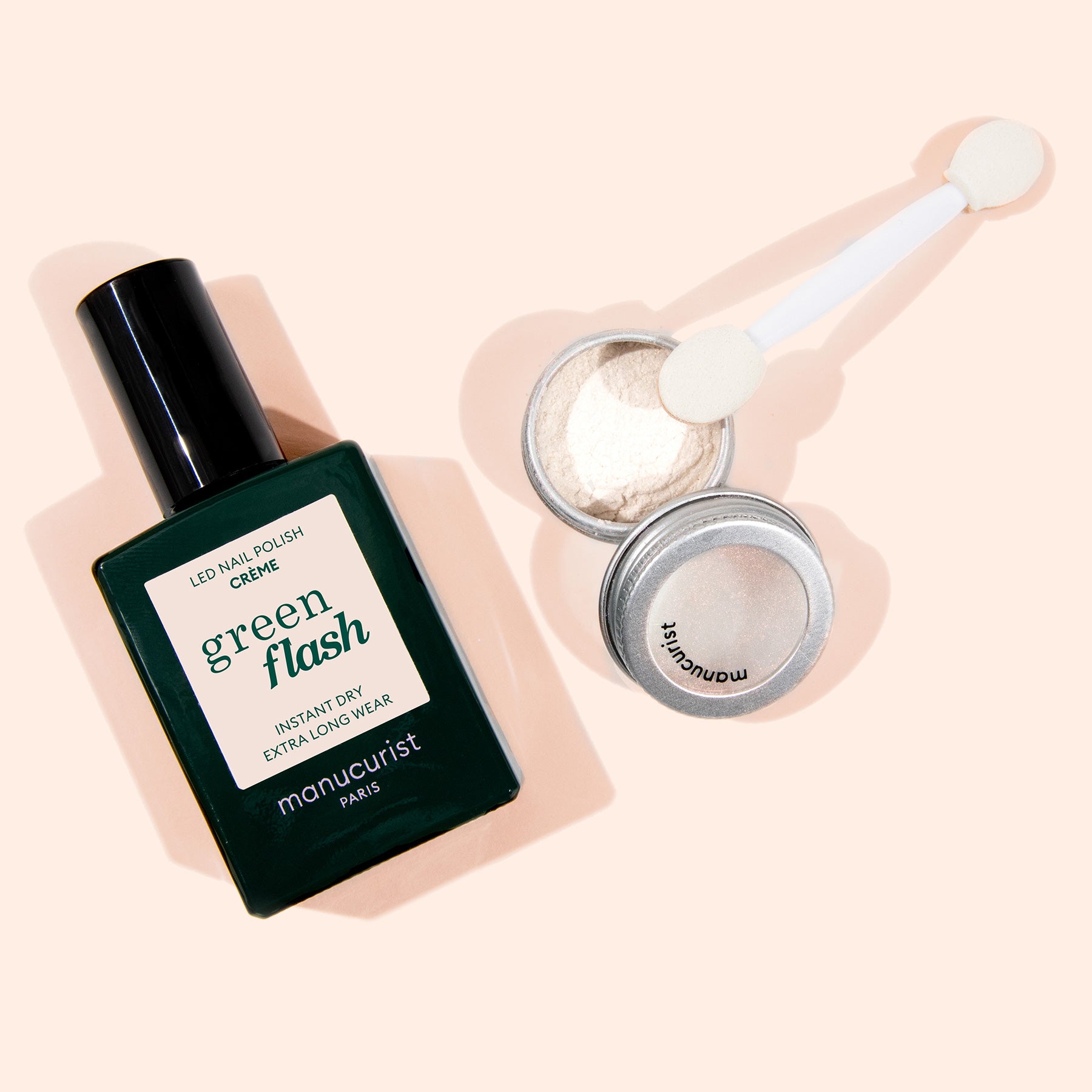 manucurist-the-one-only-duo-green-flash-green-nagellack-set-mit-glazed-puder image 3