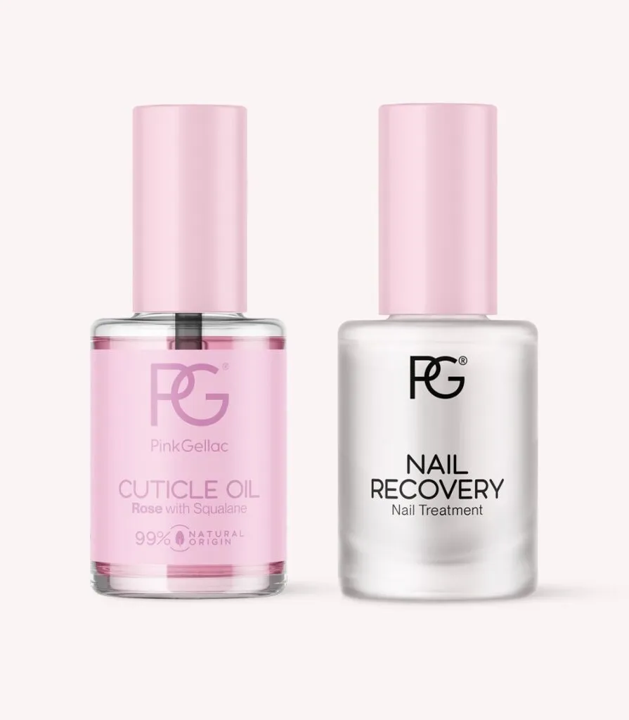 pink-gellac-recovery-ritual-set-nail-recovery-cuticle-oil-rose image 1