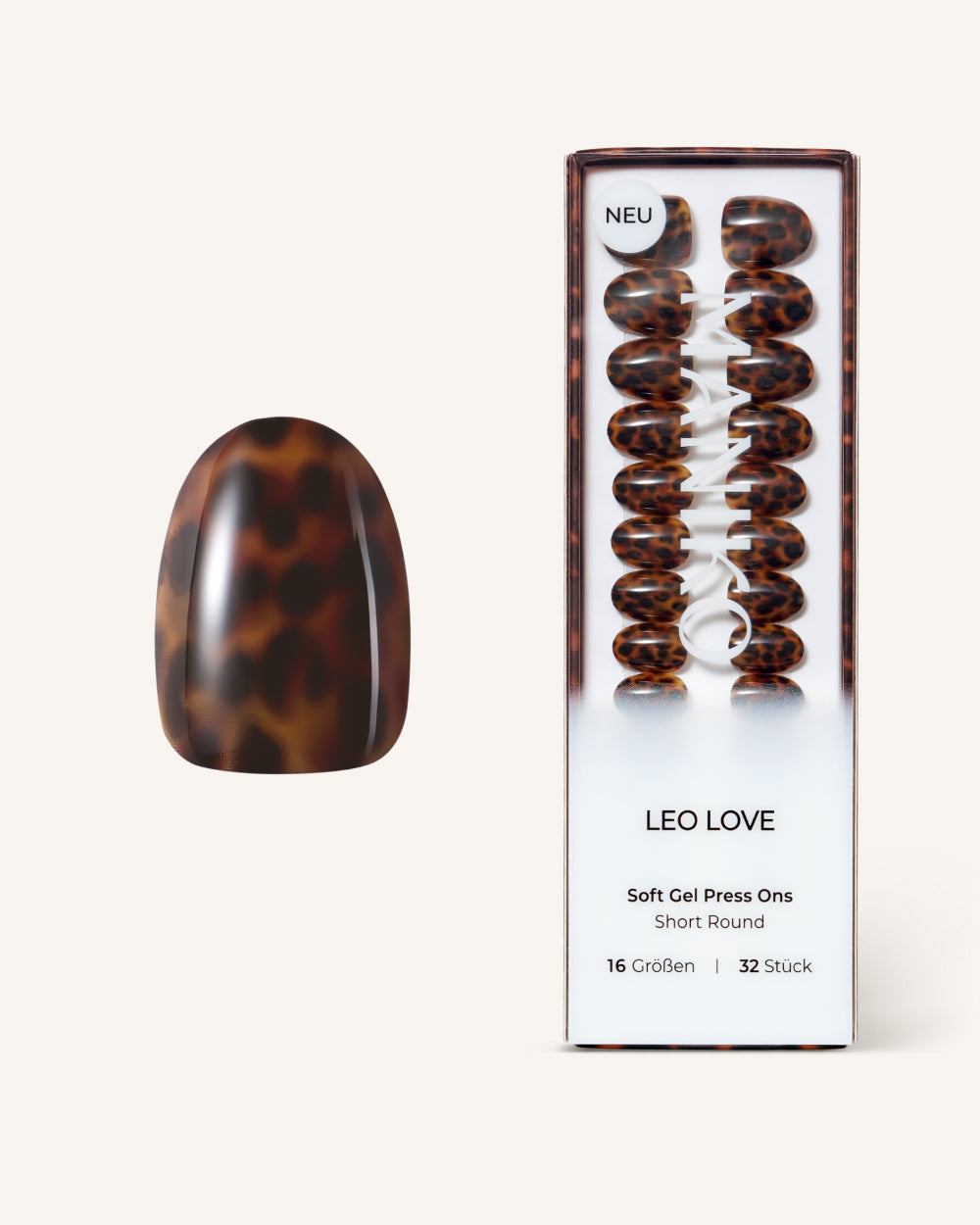 maniko-leo-love-short-round-soft-gel-press-ons image 1