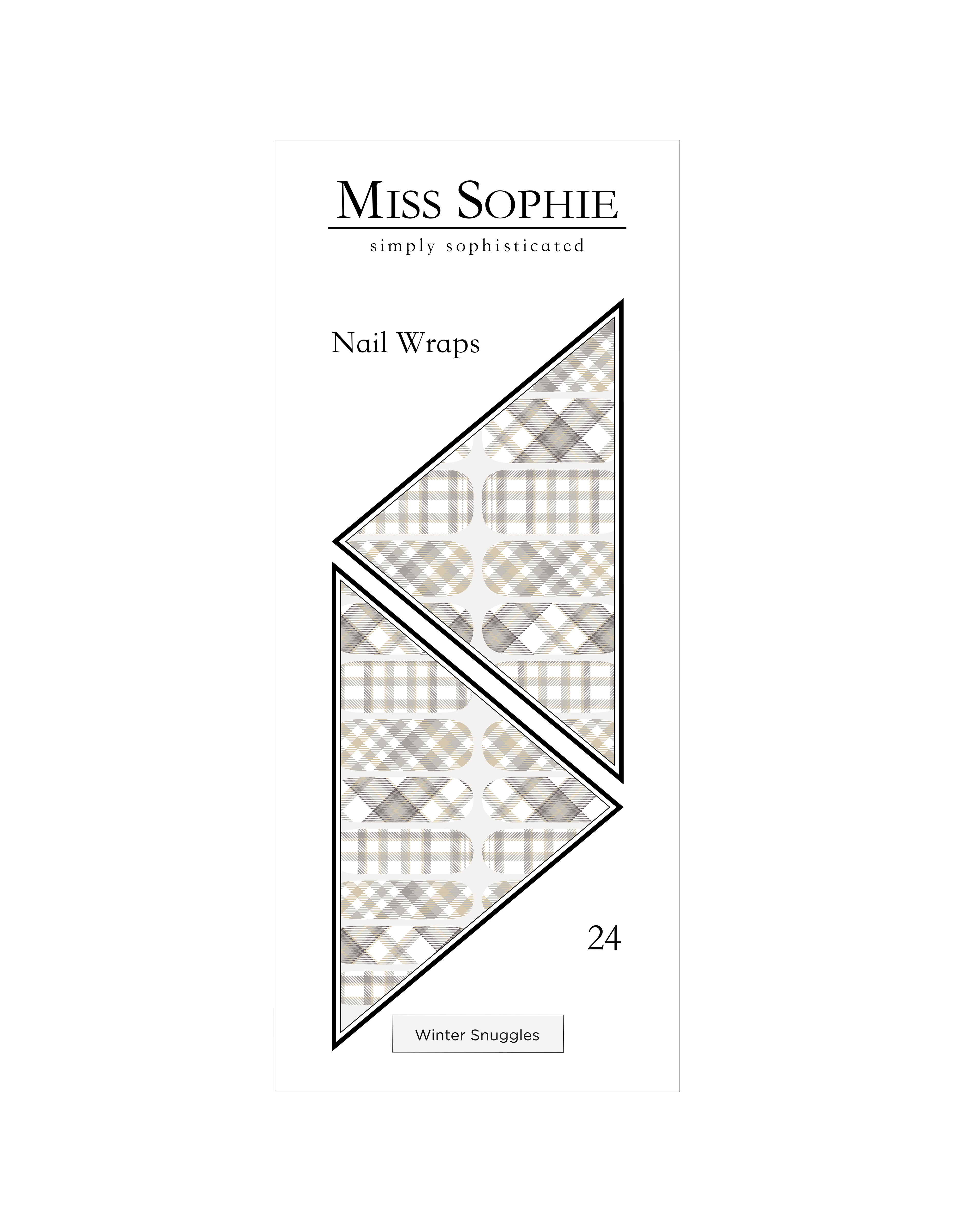 miss-sophie-winter-snuggles-nagelfolien-karo-winter-design image 4