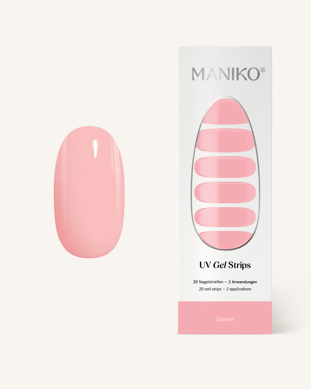 maniko-salmon-uv-uv-gel-strips-rosa-pfirsich image 1
