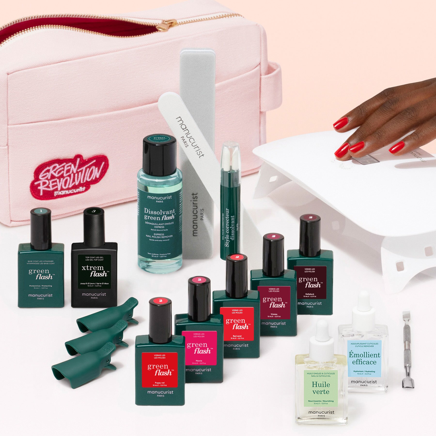manucurist-green-flash-n-cessaire-super-addict-starter-kit image 1