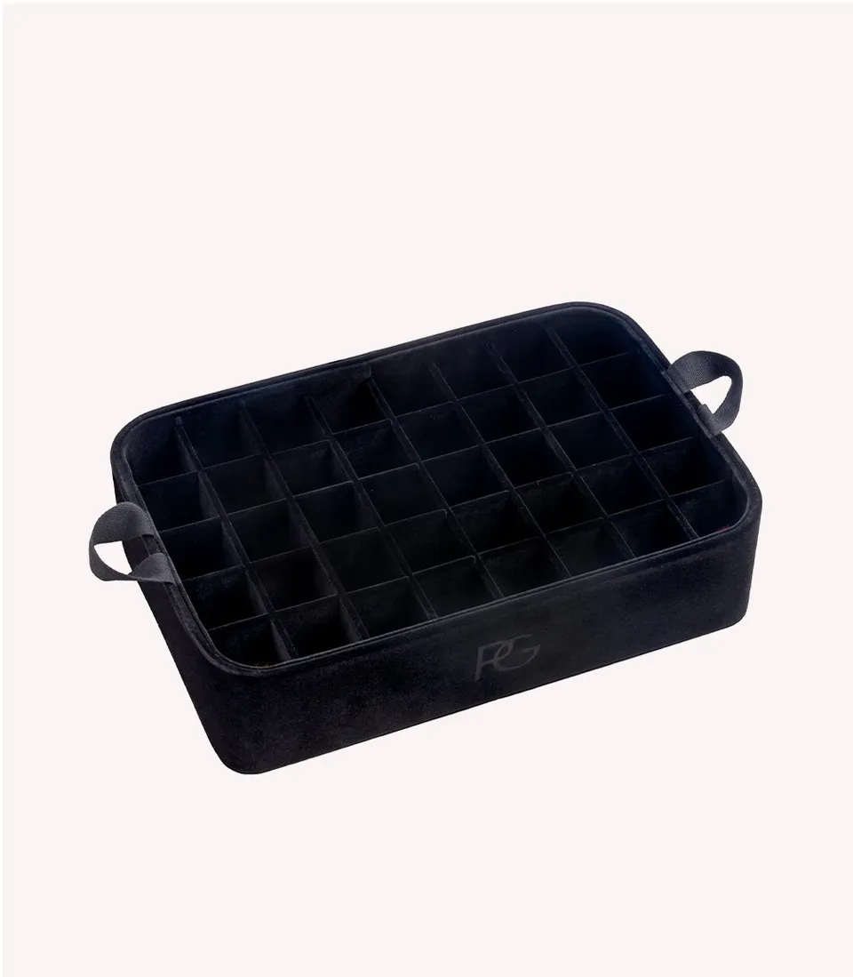 pink-gellac-premium-koffer-organizer-f-r-40-gel-lacke-samt-einlage image 1