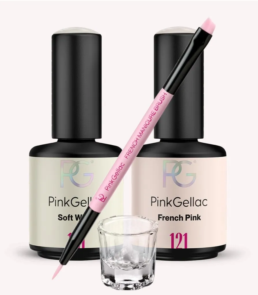 pink-gellac-french-manicure-upgrade-nagel-set image 1