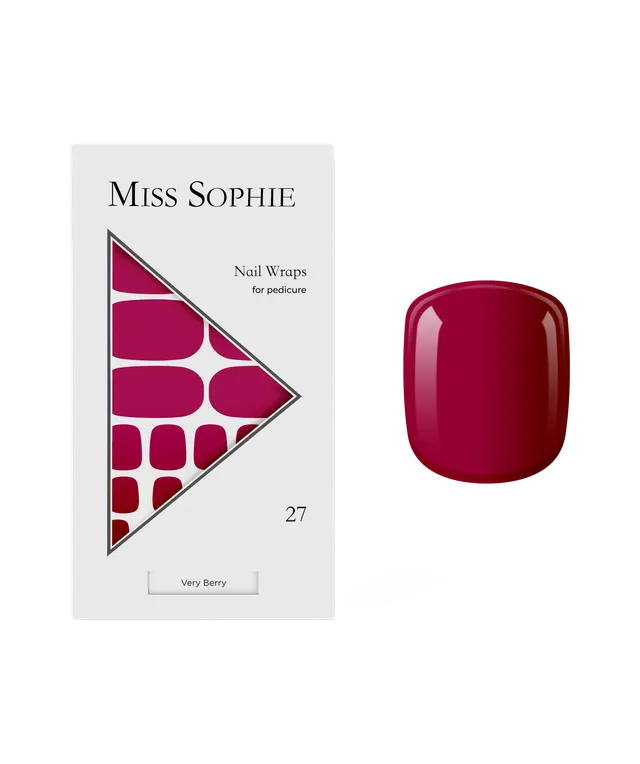 miss-sophie-very-berry-pedicure-nagelfolien image 1