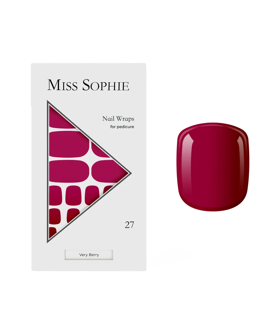 miss-sophie-very-berry-pedicure-nagelfolien image 1