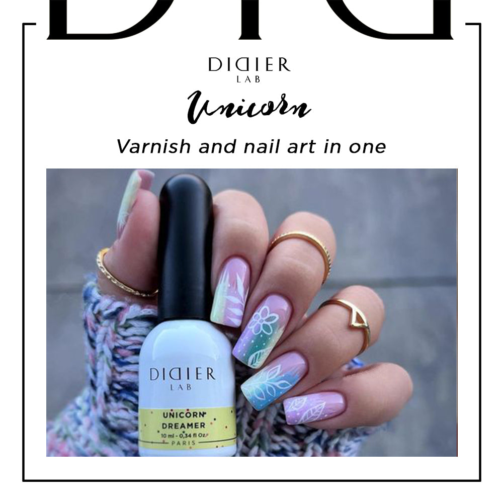 didier-lab-unicorn-carnival-uv-nagellack-10ml-gr-n-mit-bunt-partikeln-hema-tpo-f image 3