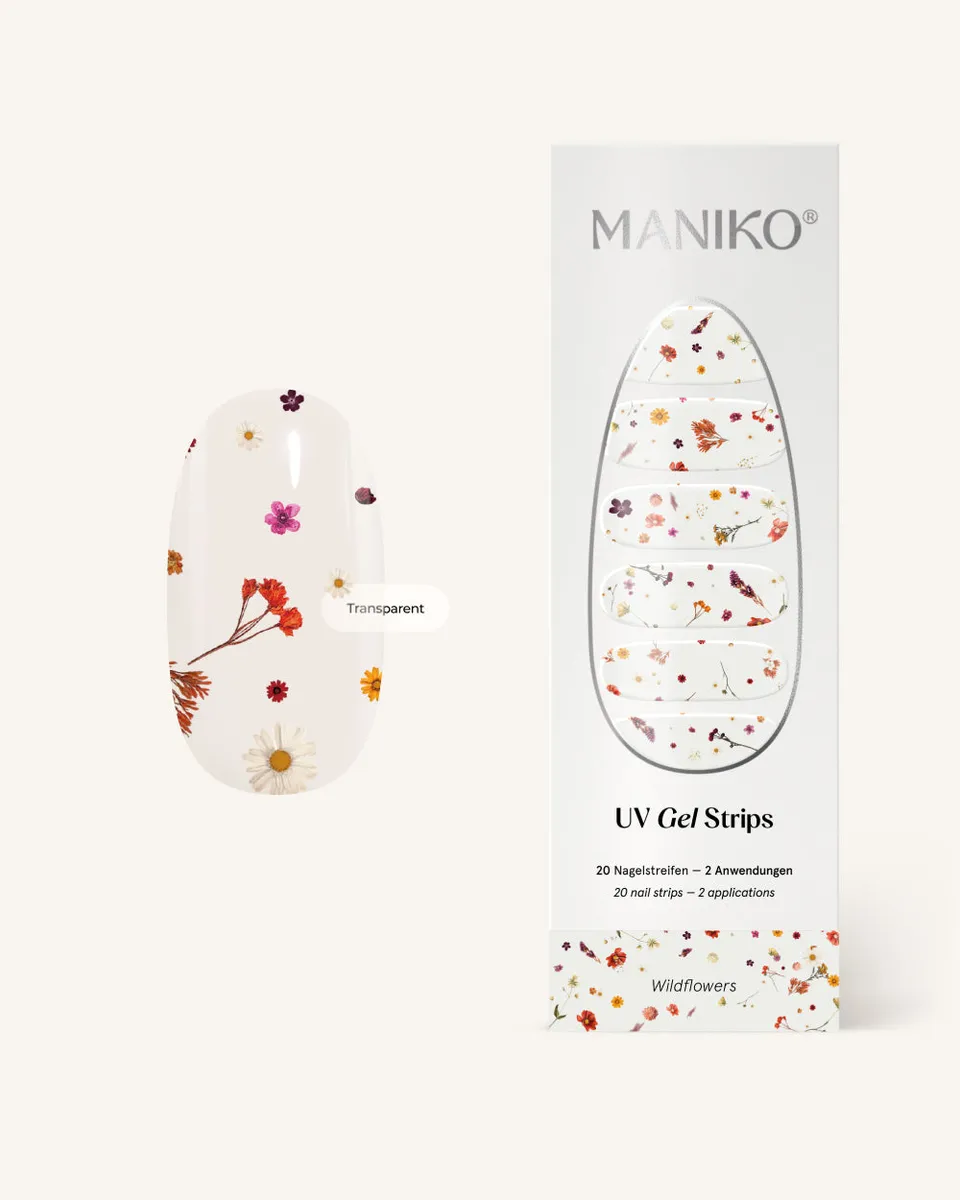 maniko-wildflowers-uv-uv-gel-strips-manik-re-semi-transparent image 1