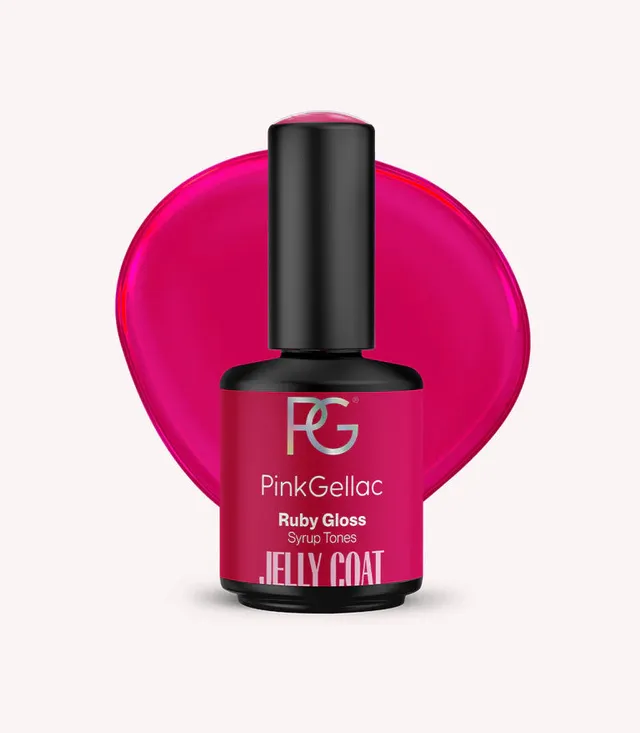 pink-gellac-jelly-coat-ruby-gloss-transparenter-rot-gel-lack image 1