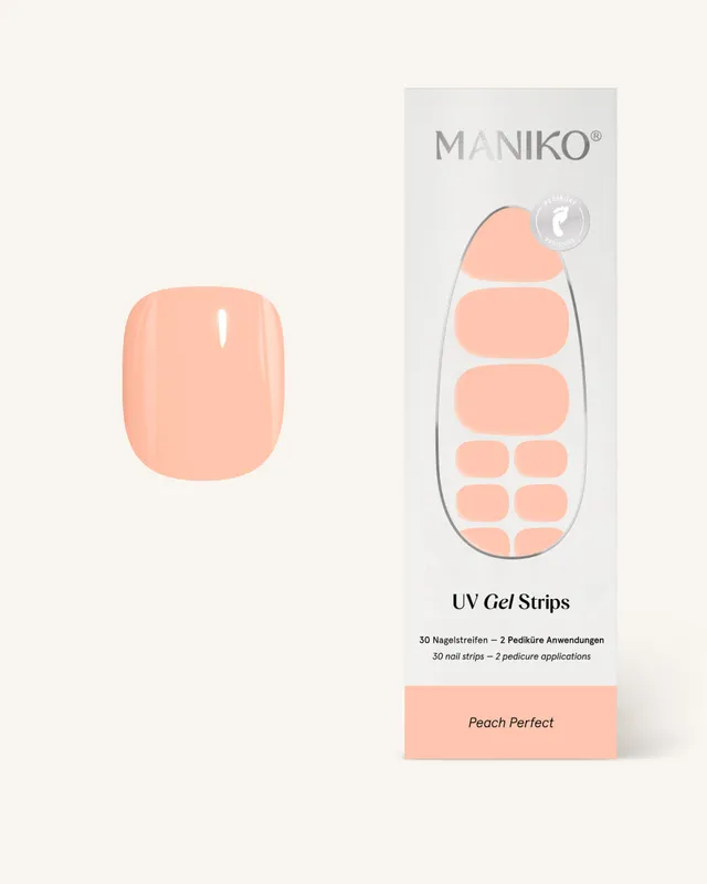 maniko-peach-perfect-uv-pedi-uv-gel-strips-pedik-re image 1