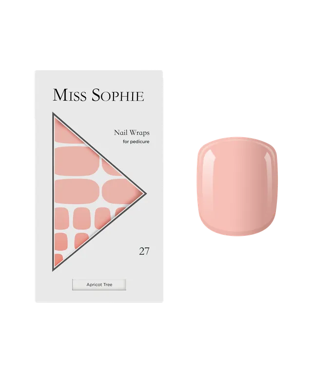 miss-sophie-apricot-tree-pedicure-nagelfolien-f-r-zehenn-gel image 1