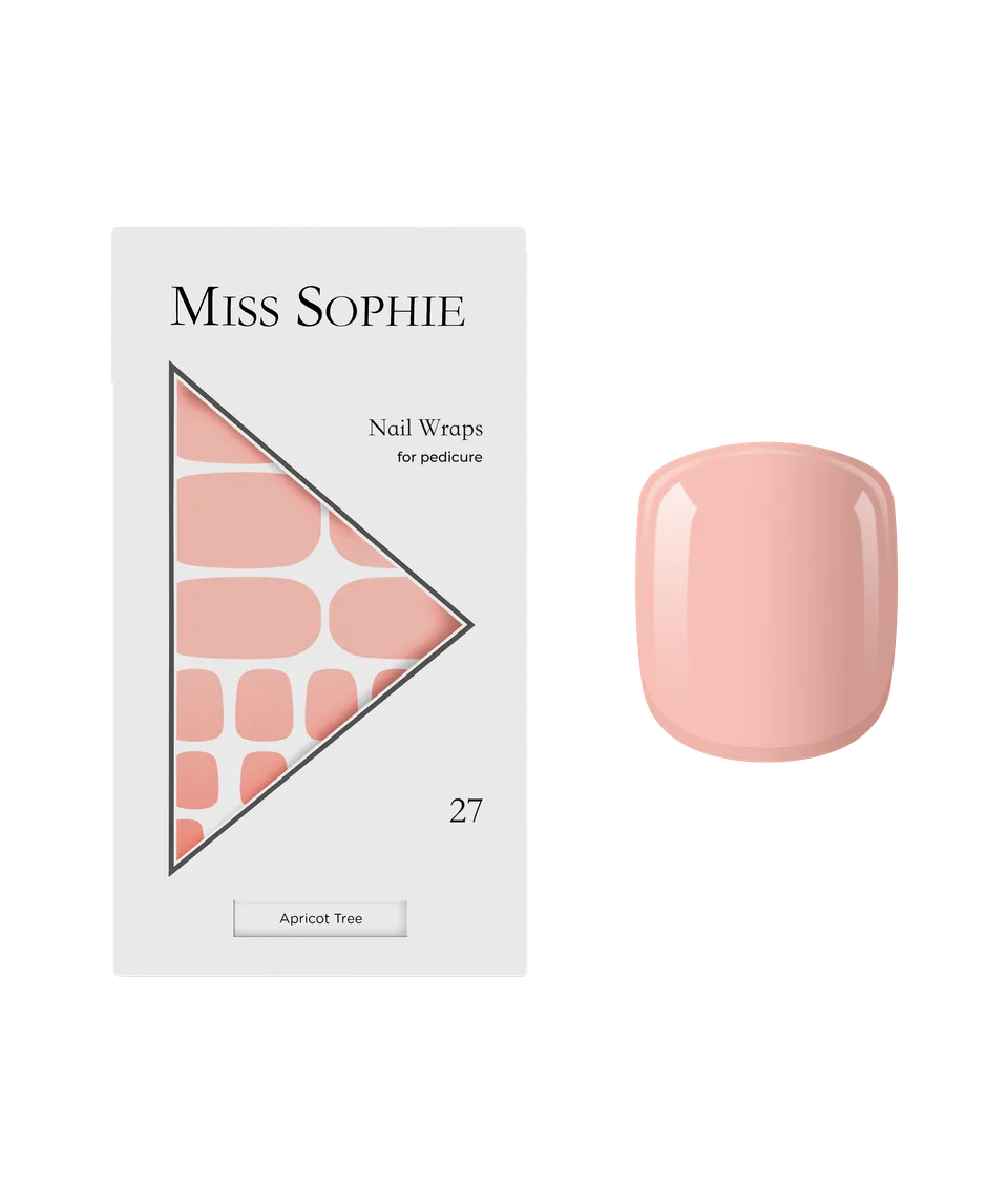 miss-sophie-apricot-tree-pedicure-nagelfolien-f-r-zehenn-gel image 1