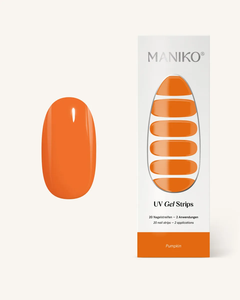 maniko-pumpkin-uv-gel-strips-warmes-orange-herbst image 1