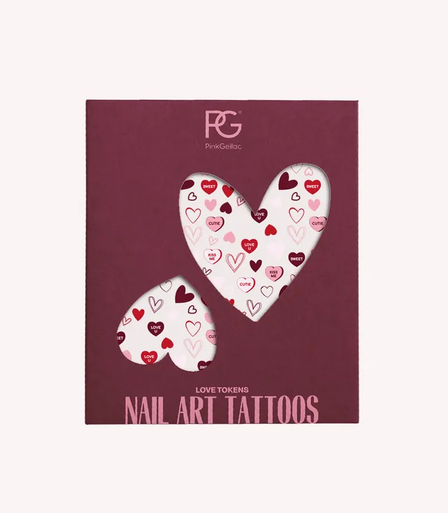 pink-gellac-nail-art-tattoos-love-tokens-120-herz-tattoos image 1