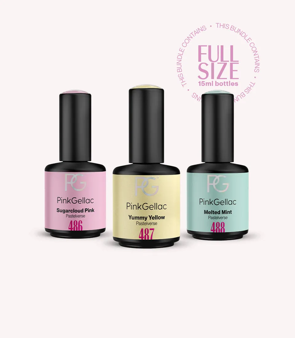 pink-gellac-pastelverse-bestseller-set-3x-gel-nagellack image 1