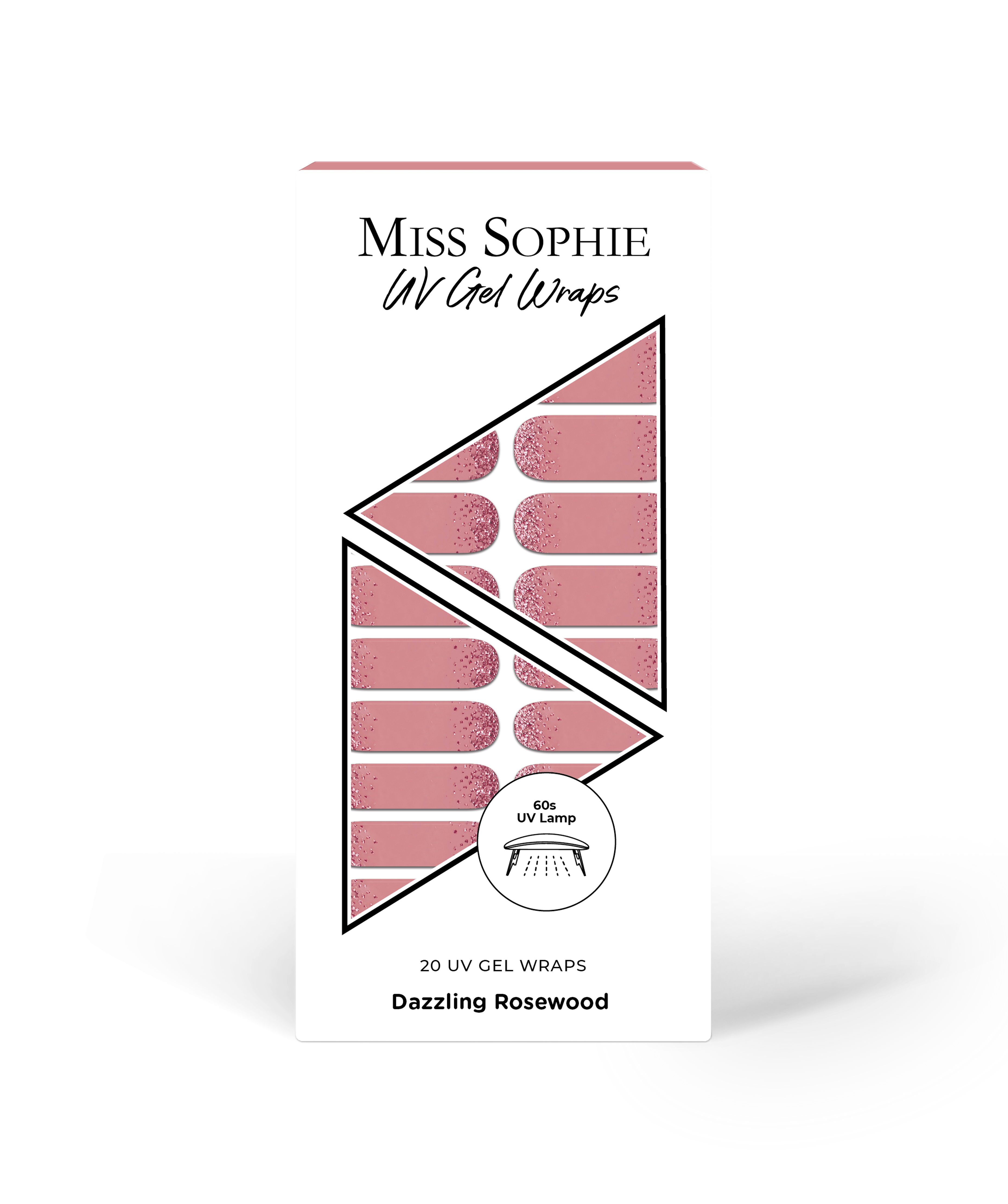 miss-sophie-dazzling-rosewood-uv-uv-gel-wraps-rosenholz-glitzer image 4