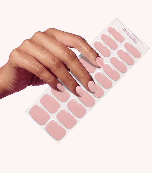 pink-gellac-058-bare-rose-gel-nail-sticker-manik-re-pretty-pearlesque image 1
