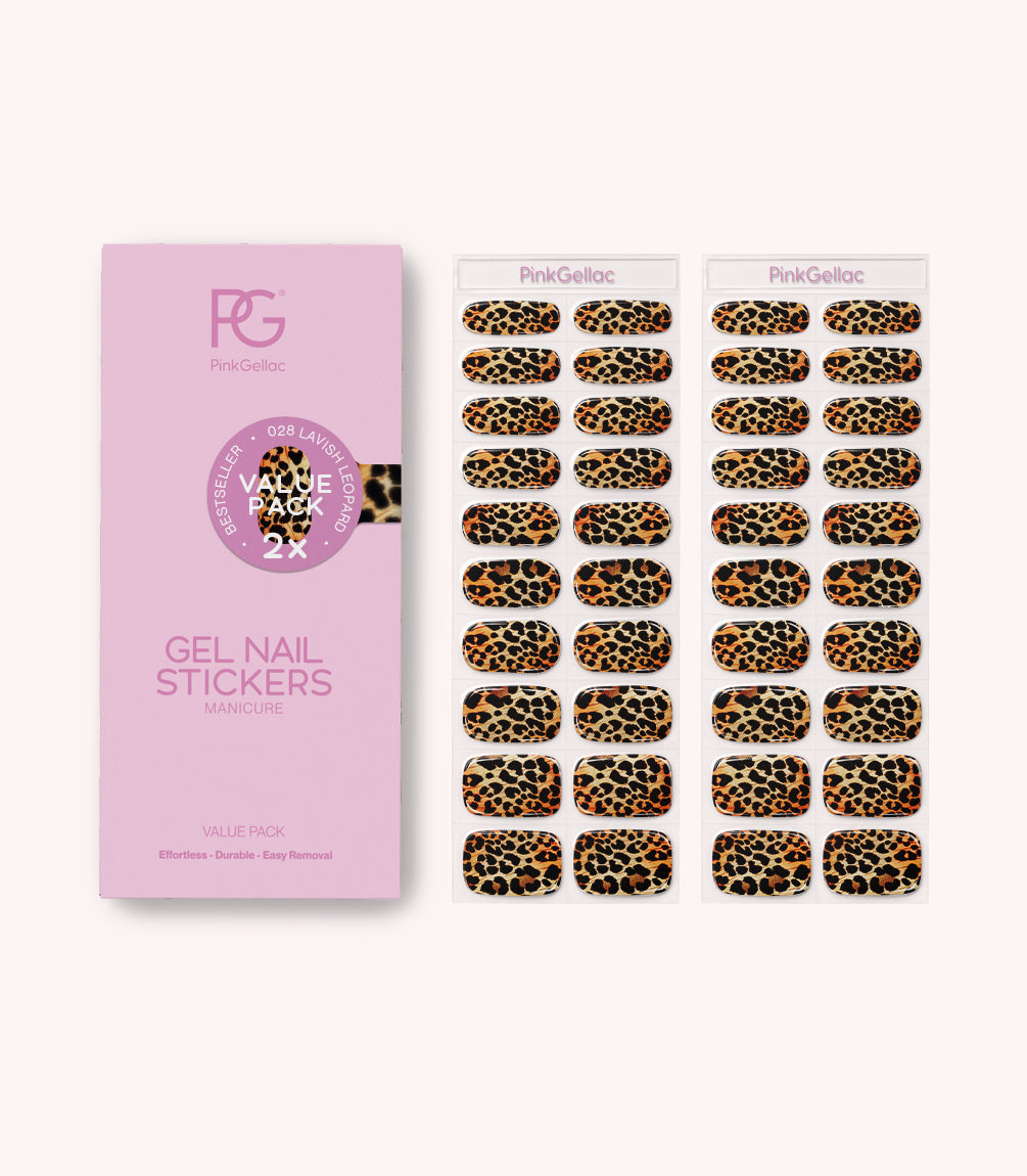 pink-gellac-028-lavish-leopard-doppelpack-gel-nail-stickers image 2