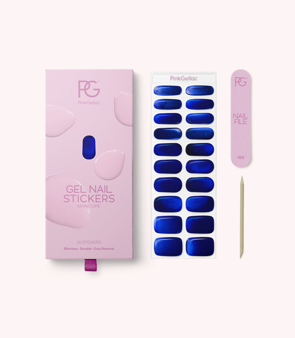 pink-gellac-017-royal-chrome-gel-nagelsticker-kobaltblau-spiegel image 2