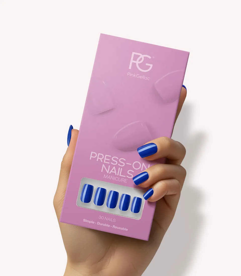 pink-gellac-221-delighted-blue-press-on-nails-eckig-mittel image 1