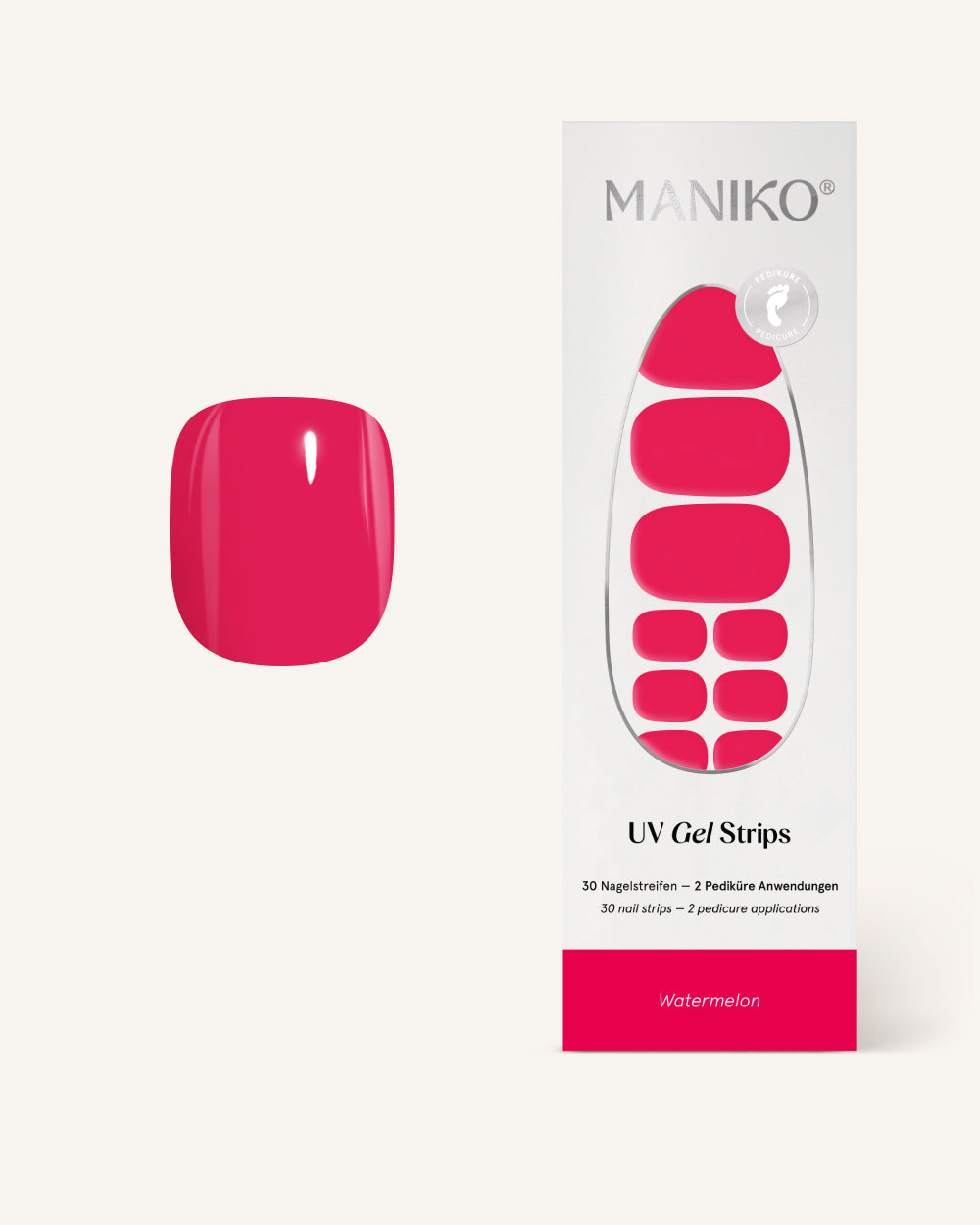 maniko-watermelon-uv-gel-strips-pedik-re image 1