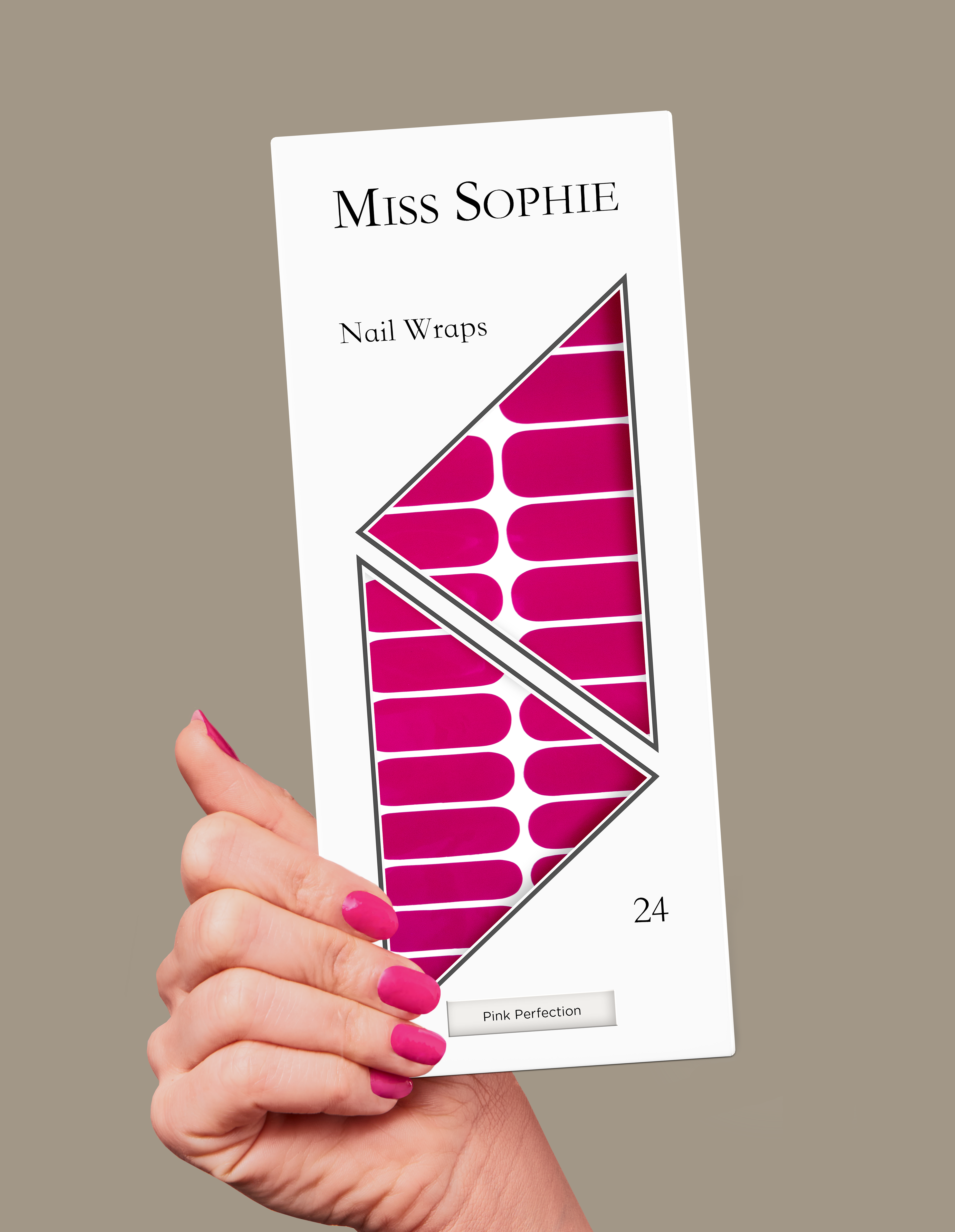 miss-sophie-pink-perfection-nail-wraps-pink image 4