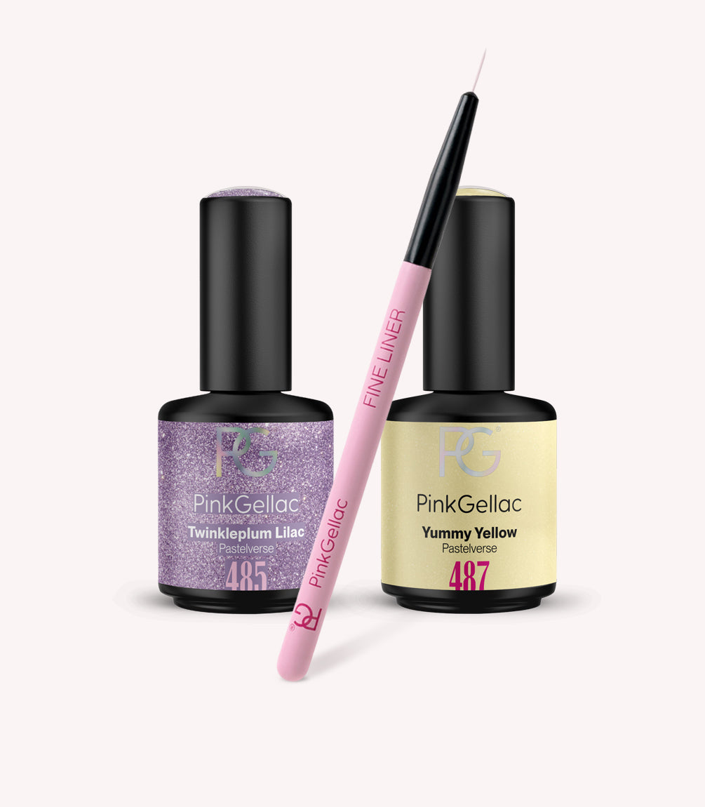 pink-gellac-pastel-detail-set-nail-art-set-mit-fine-liner-brush image 2